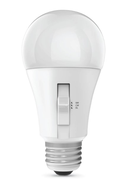 100-Watt Equivalent A21 E26-Medium Selectable Color Non-Dimmable Motion Activated LED Light Bulb, 1-Pack 2 100-Watt Equivalent A21 E26-Medium Selectable Color Non-Dimmable Motion Activated LED Light Bulb, 1-Pack