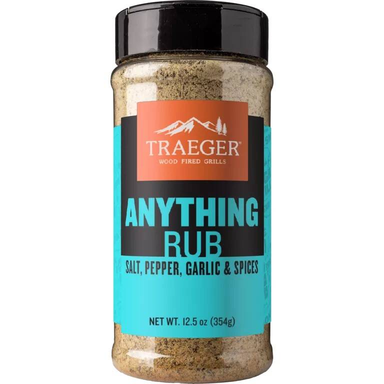 12 1/2-Ounce Traeger Anything Rub Salt, Pepper, Garlic, & Spices 5 12 1/2-Ounce Traeger Anything Rub Salt, Pepper, Garlic, & Spices