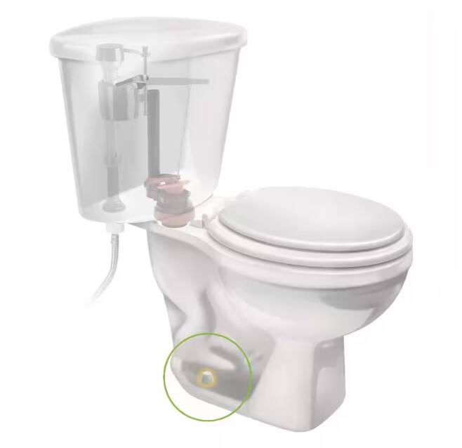 White Plastic Smart Cap Toilet Bolt Screw-On Caps