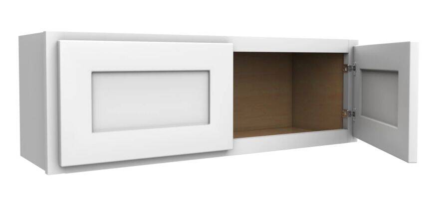 36-Inch X 12-Inch, Luxor, White, Wall Cabinet 1 36-Inch X 12-Inch, Luxor, White, Wall Cabinet