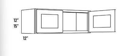 36-Inch X 15-Inch, Luxor, White, Wall Cabinet 3 36-Inch X 15-Inch, Luxor, White, Wall Cabinet