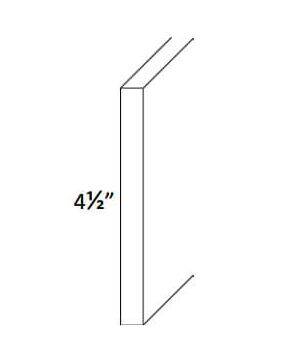 96-Inch, Luxor, White Toe Kick