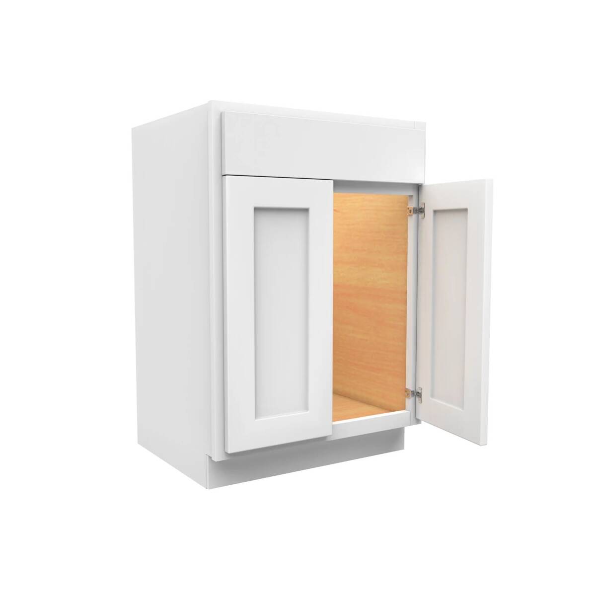 24-Inch, Luxor, White, 2-Door Vanity Sink Base 4 24-Inch, Luxor, White, 2-Door Vanity Sink Base