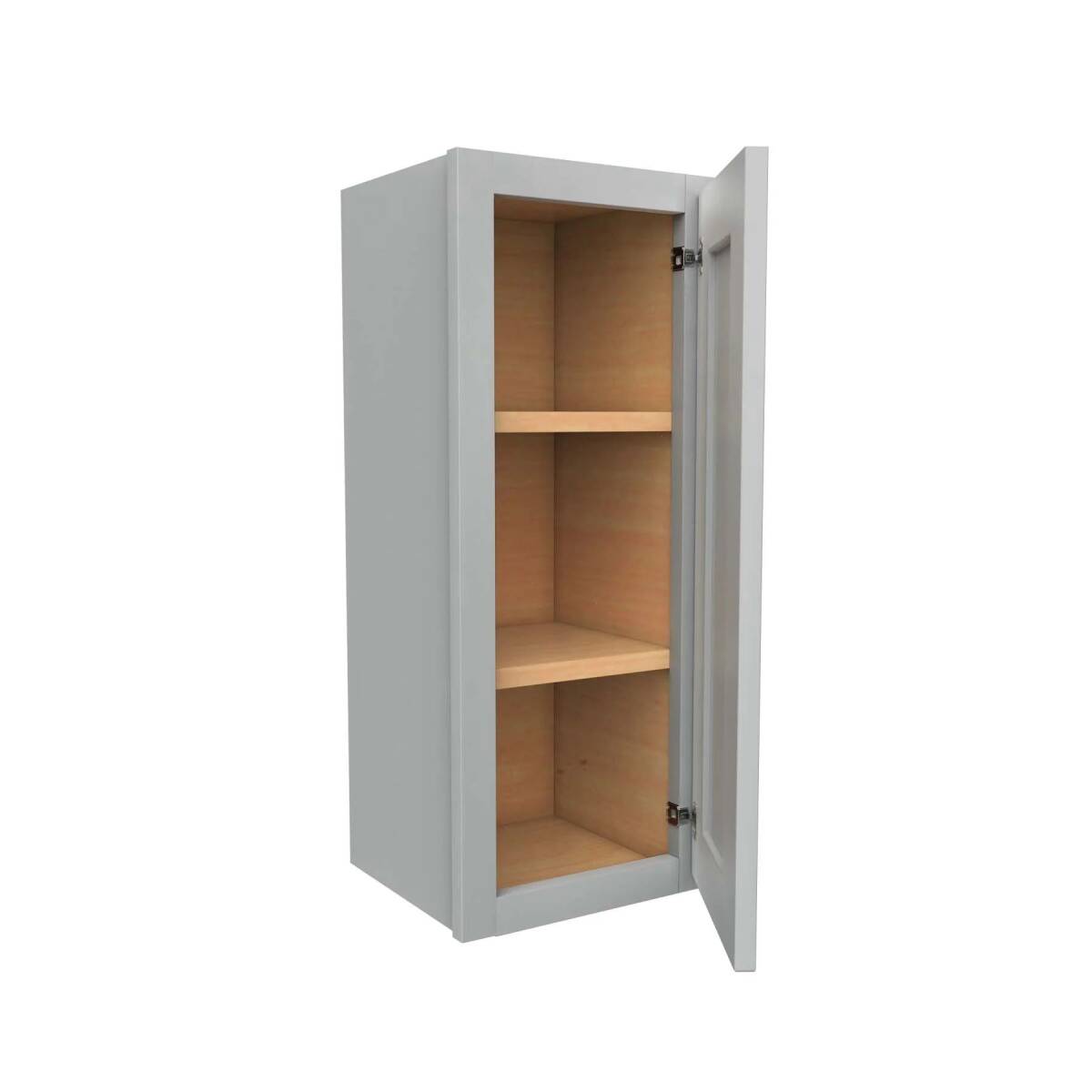 12-Inch X 30-Inch, Luxor, Misty Grey, Wall Cabinet 4 12-Inch X 30-Inch, Luxor, Misty Grey, Wall Cabinet