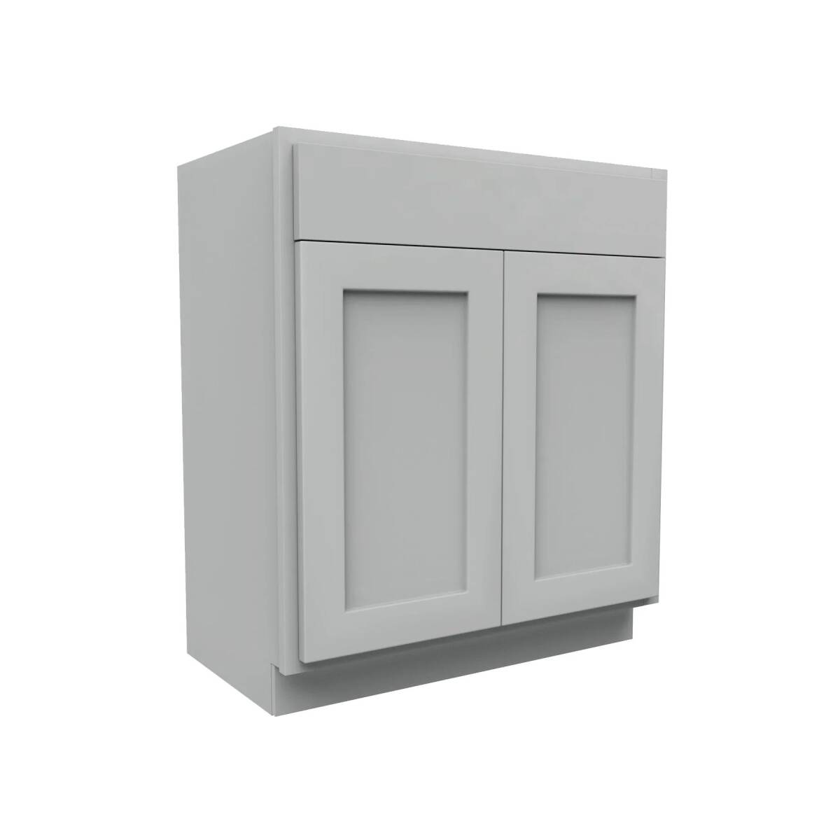 36-Inch, Luxor, Misty Grey, 2-Door Vanity Sink Base