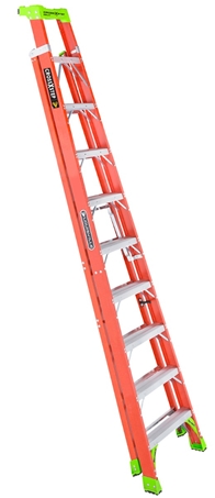 10-Foot Type IA Fiberglass Cross Step Ladder 8 10-Foot Type IA Fiberglass Cross Step Ladder