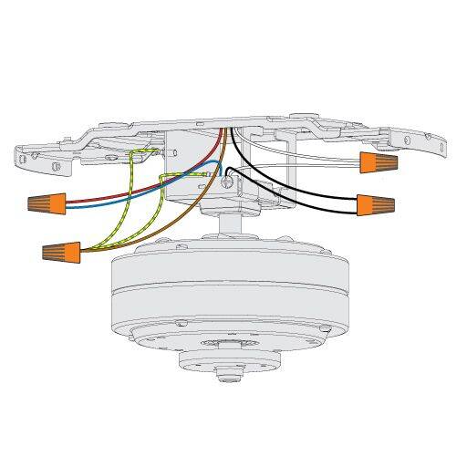 Builder Low Profile 52-Inch Snow White Indoor LED 5-Blade Ceiling Fan 11 Builder Low Profile 52-Inch Snow White Indoor LED 5-Blade Ceiling Fan