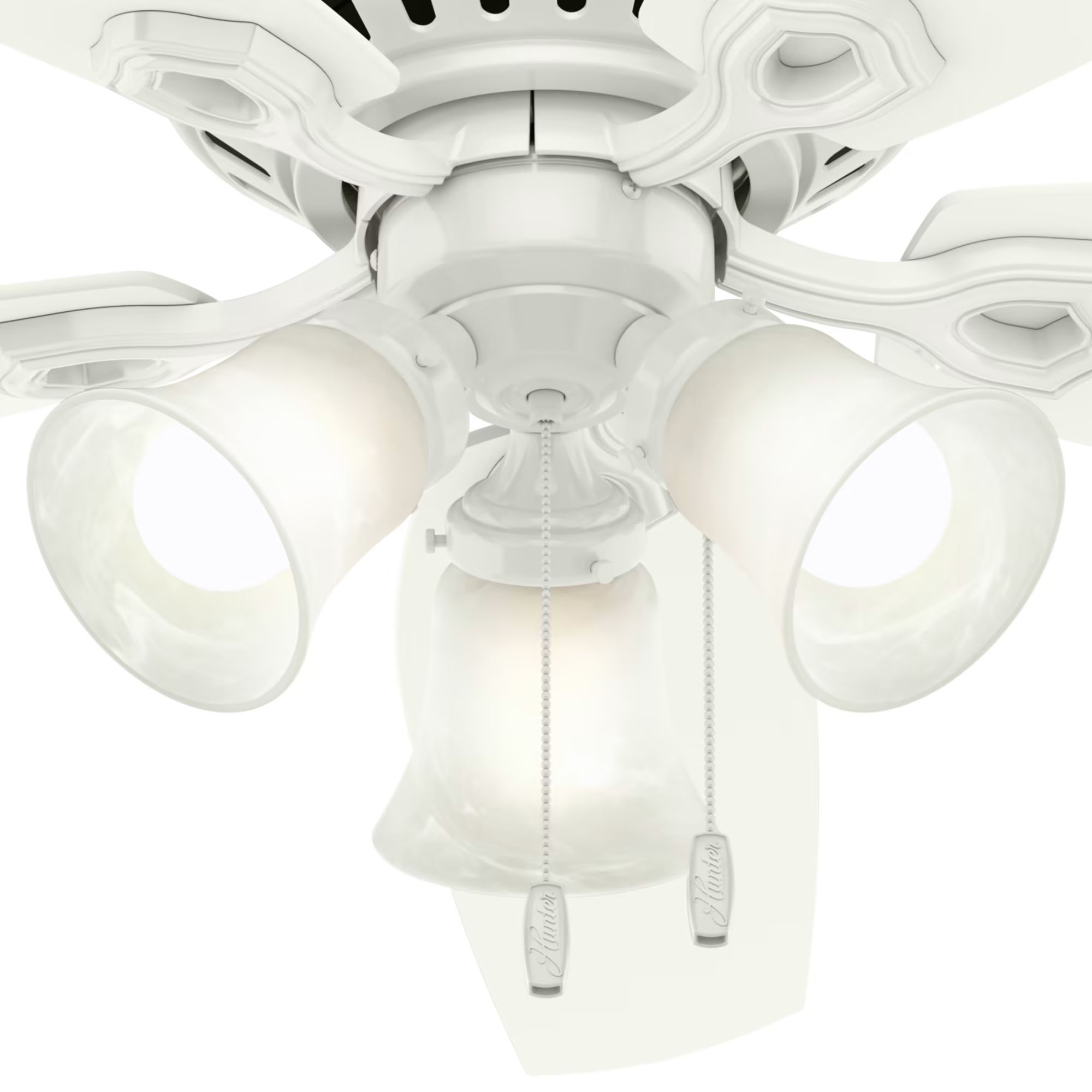 Builder Low Profile 52-Inch Snow White Indoor LED 5-Blade Ceiling Fan 2 Builder Low Profile 52-Inch Snow White Indoor LED 5-Blade Ceiling Fan