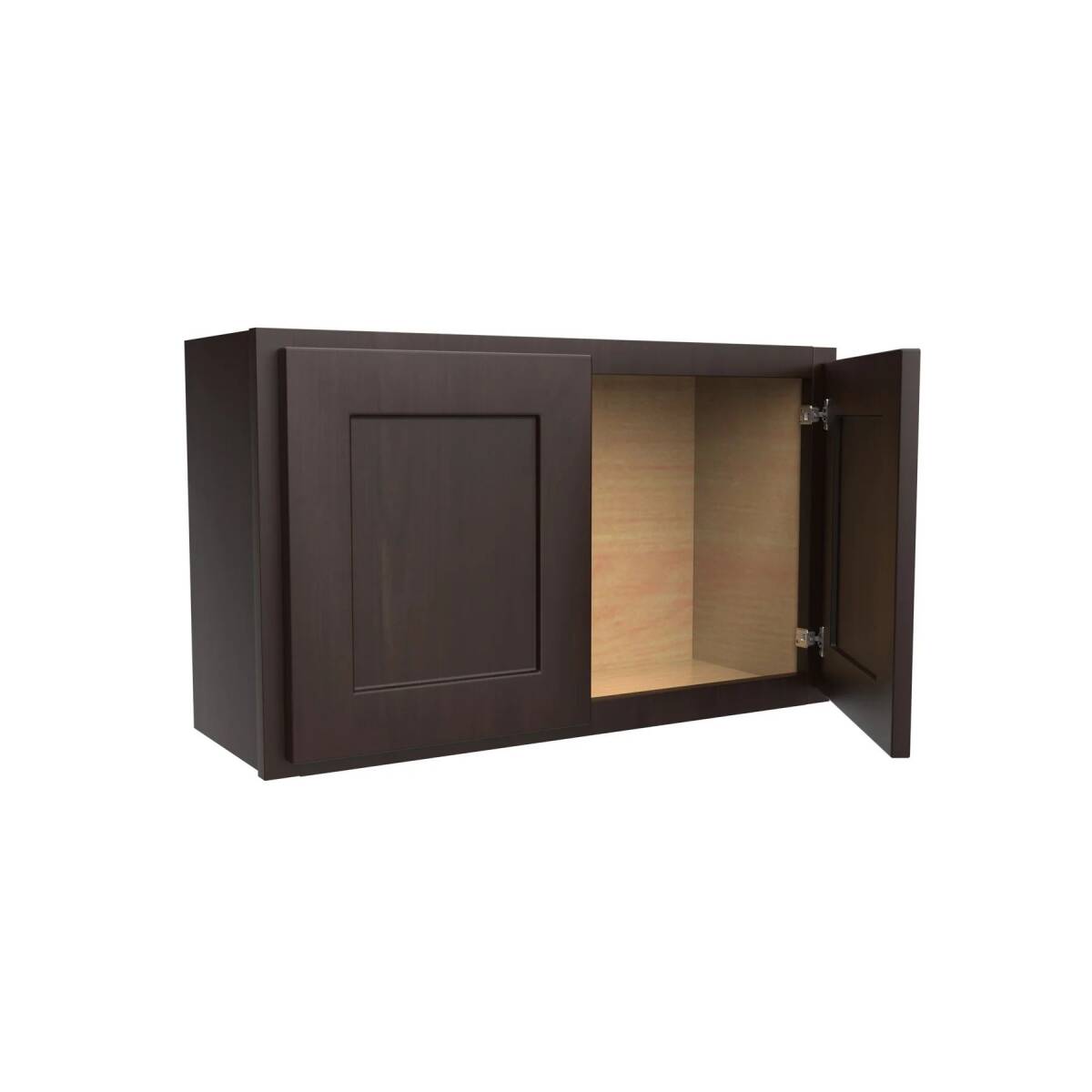 30-Inch X 18-Inch, Luxor, Espresso, Wall Cabinet 4 30-Inch X 18-Inch, Luxor, Espresso, Wall Cabinet