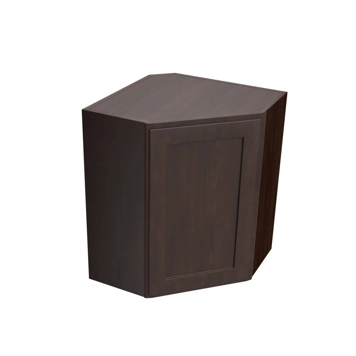 24-Inch X 30-Inch, Luxor, Espresso, Corner Wall Cabinet 1 24-Inch X 30-Inch, Luxor, Espresso, Corner Wall Cabinet