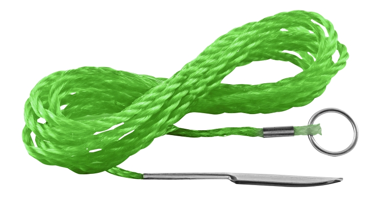 12-Foot Green Poly Fishing Stringer