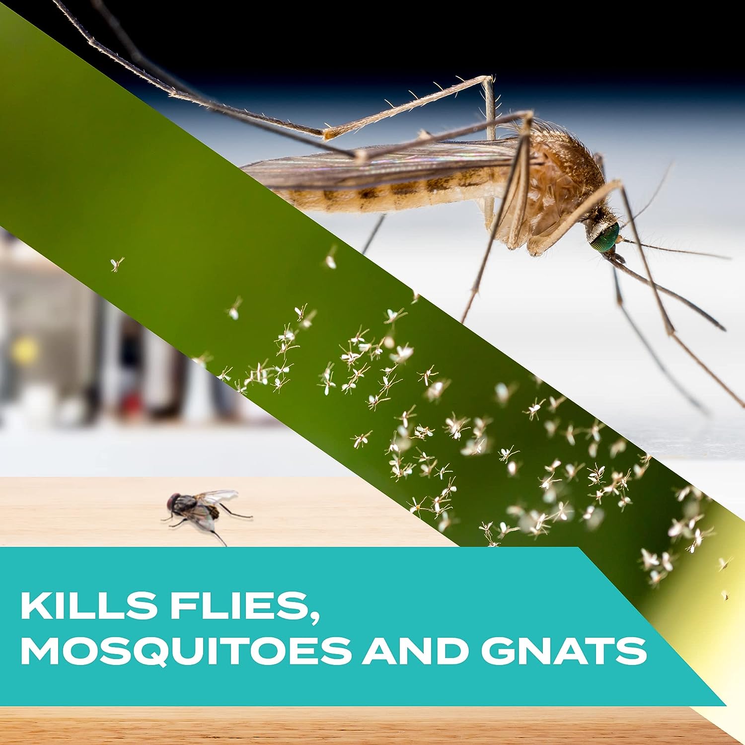 10-Ounce, Indoor And Outdoor, Rooted in Nature, Optimized by Science, Kills Flies, Mosquitoes, And Gnats, Insecticide 5 10-Ounce, Indoor And Outdoor, Rooted in Nature, Optimized by Science, Kills Flies, Mosquitoes, And Gnats, Insecticide