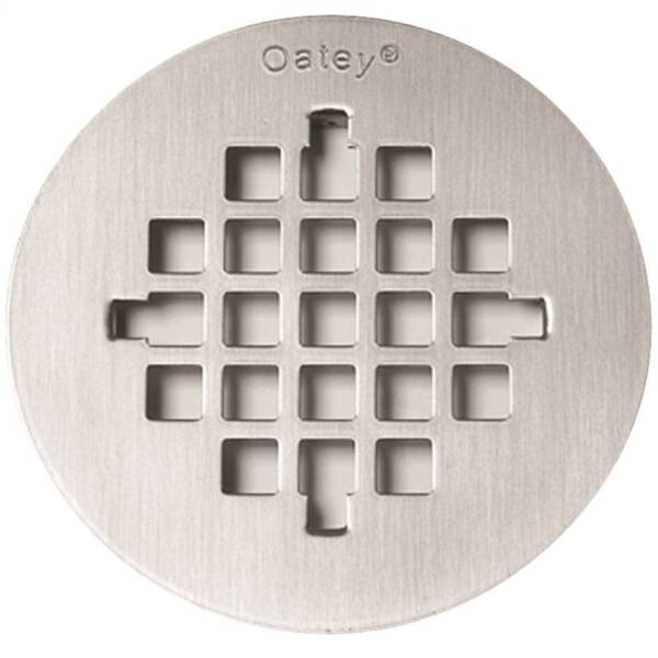 4-1/4-Inch, Stainless Steel, Snap-Tite Shower Drain Strainer 2 4-1/4-Inch, Stainless Steel, Snap-Tite Shower Drain Strainer