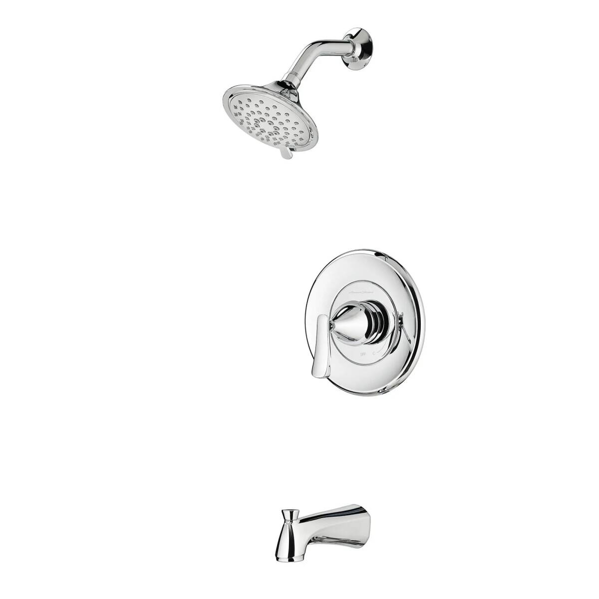 Chatfield® Polished Chrome 1-Handle Tub & Shower Trim Kit - 3-Function Showerhead, 1.8 GPM, Pressure Balance Valve Included 7 Chatfield® Polished Chrome 1-Handle Tub & Shower Trim Kit - 3-Function Showerhead, 1.8 GPM, Pressure Balance Valve Included