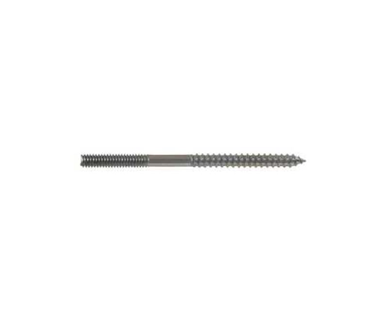 Zinc Hanger Bolt, 1-Pack, #10 x 1-1/2 1 Zinc Hanger Bolt, 1-Pack, #10 x 1-1/2\