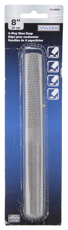 8-Inch 4-Way Shoe Rasp 2 8-Inch 4-Way Shoe Rasp