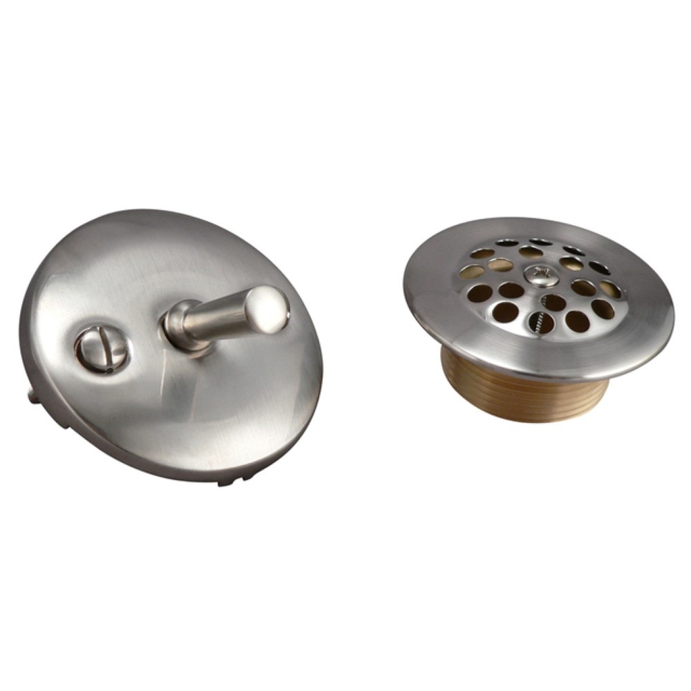 Trip Lever Bath Drain Trim Kit, Brushed Nickel