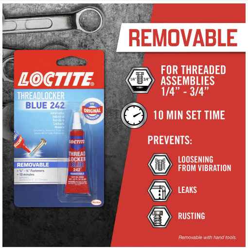 0.2-Ounce, ThreadlockerBlue 242 5 0.2-Ounce, ThreadlockerBlue 242