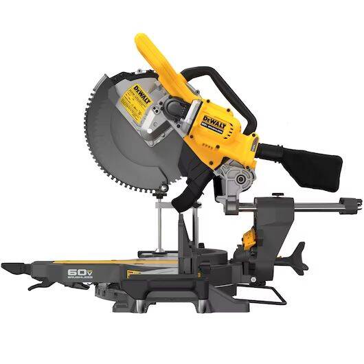 60-Volt MAX* Brushless 12-Inch Double Bevel Sliding Miter Saw, Bare Tool Only