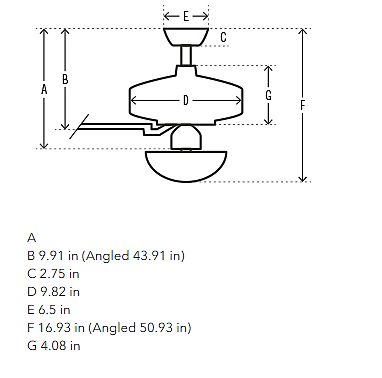 Swanson 52-Inch Fresh White Indoor LED 5-Blade Ceiling Fan 6 Swanson 52-Inch Fresh White Indoor LED 5-Blade Ceiling Fan