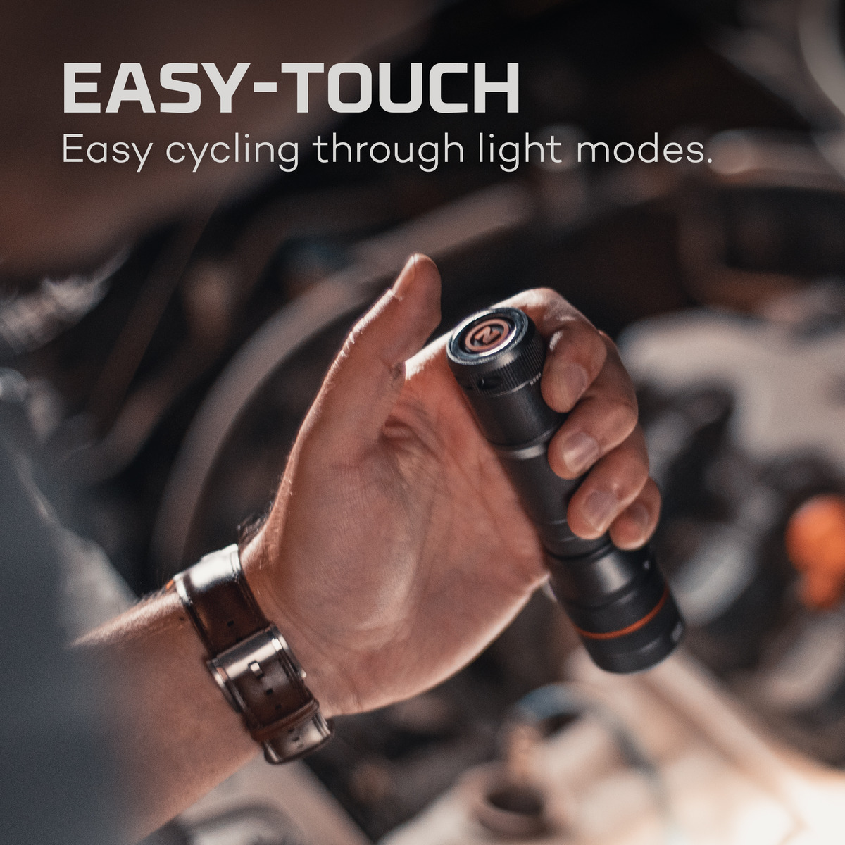 Black, AAA Battery-Powered, Newton 500 Series, LED Flashlight 4 Black, AAA Battery-Powered, Newton 500 Series, LED Flashlight