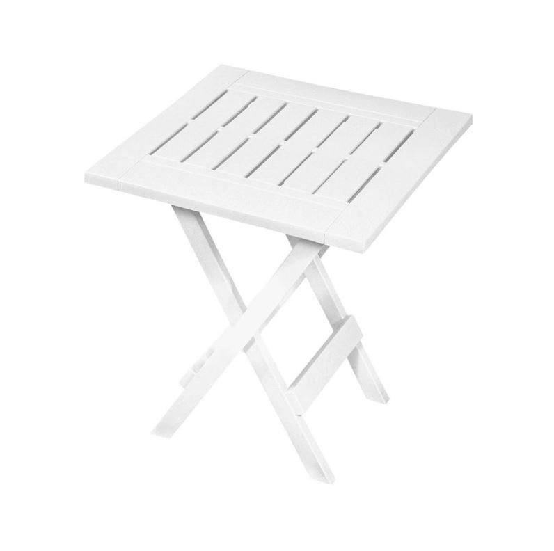 White Foldable Adirondack Side Table