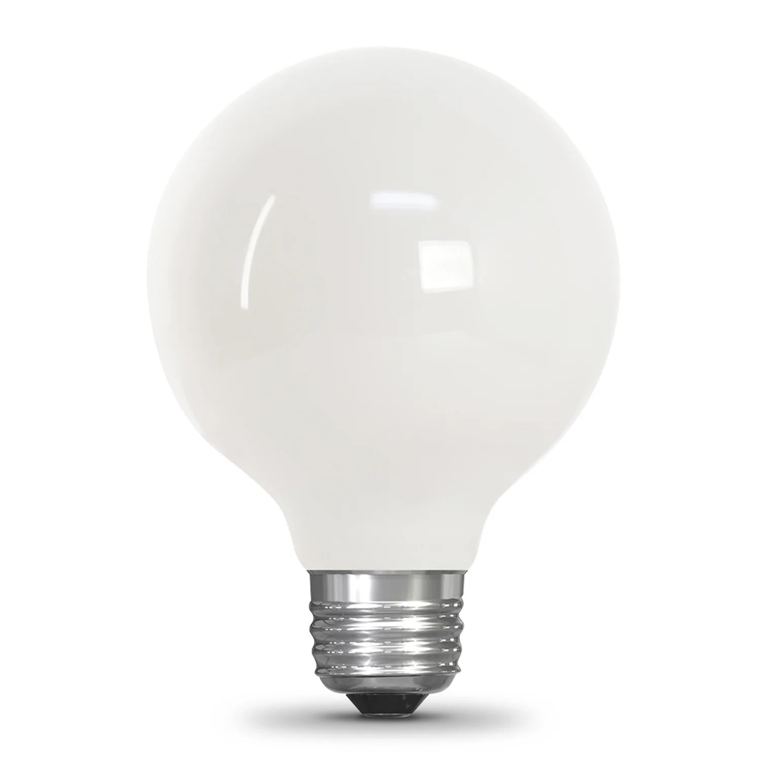 Enhance® Filament 40-Watt Equivalent G25 E26-Medium Bright White Dimmable LED Light Bulb, 3-Pack 2 Enhance® Filament 40-Watt Equivalent G25 E26-Medium Bright White Dimmable LED Light Bulb, 3-Pack