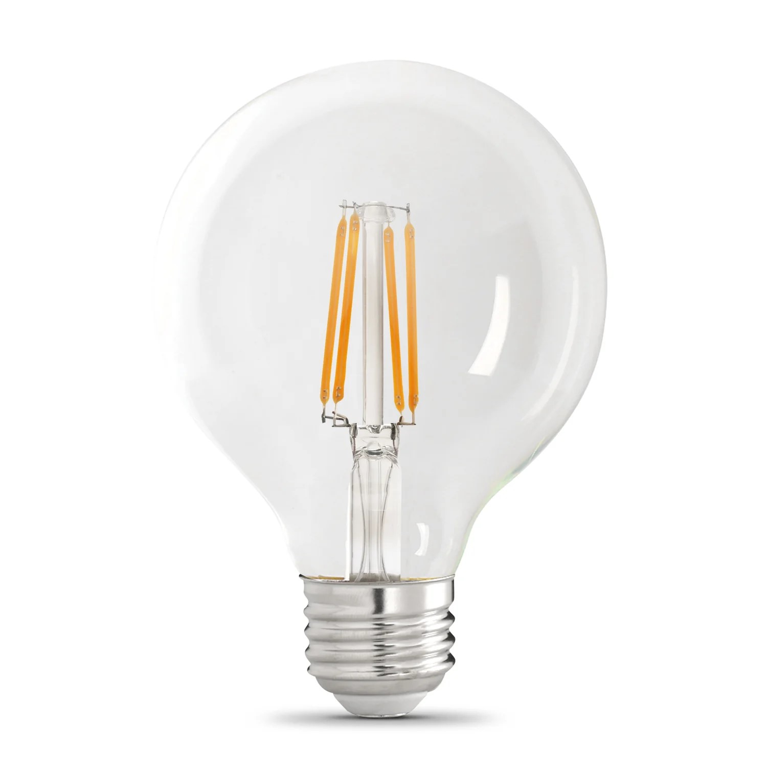 Enhance® Filament 100-Watt Equivalent G25 E26-Medium Soft White Dimmable LED Light Bulb, 3-Pack 2 Enhance® Filament 100-Watt Equivalent G25 E26-Medium Soft White Dimmable LED Light Bulb, 3-Pack