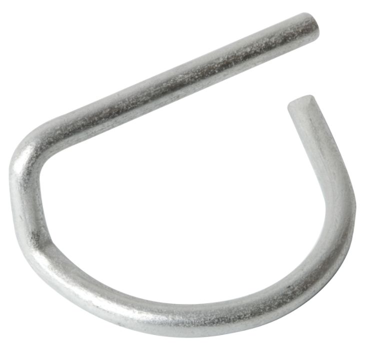 1-1/2 x 3-Inch Galvanized Steel Pig Tail