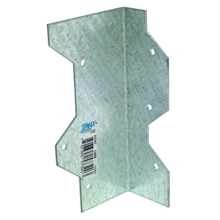 5-Inch 16-Gauge Zmax Galvanized Reinforcing Angle 2 5-Inch 16-Gauge Zmax Galvanized Reinforcing Angle