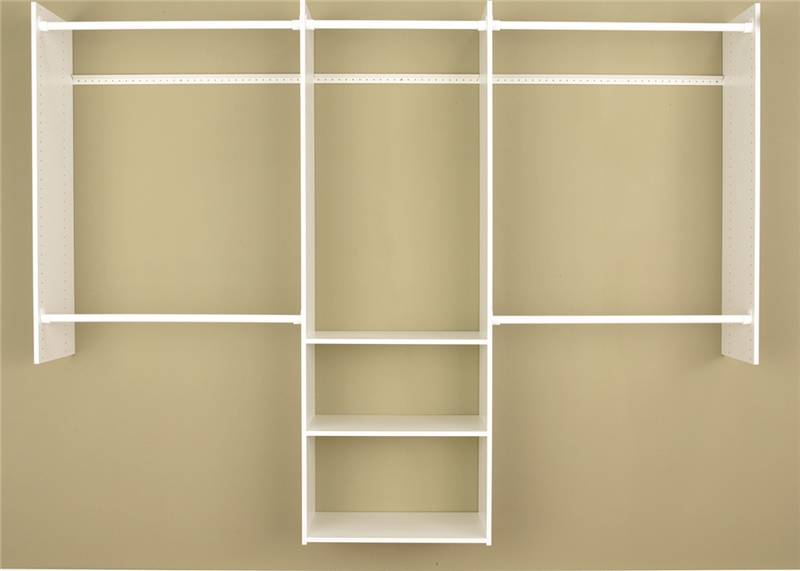 4-8-Foot Deluxe Starter Closet Kit