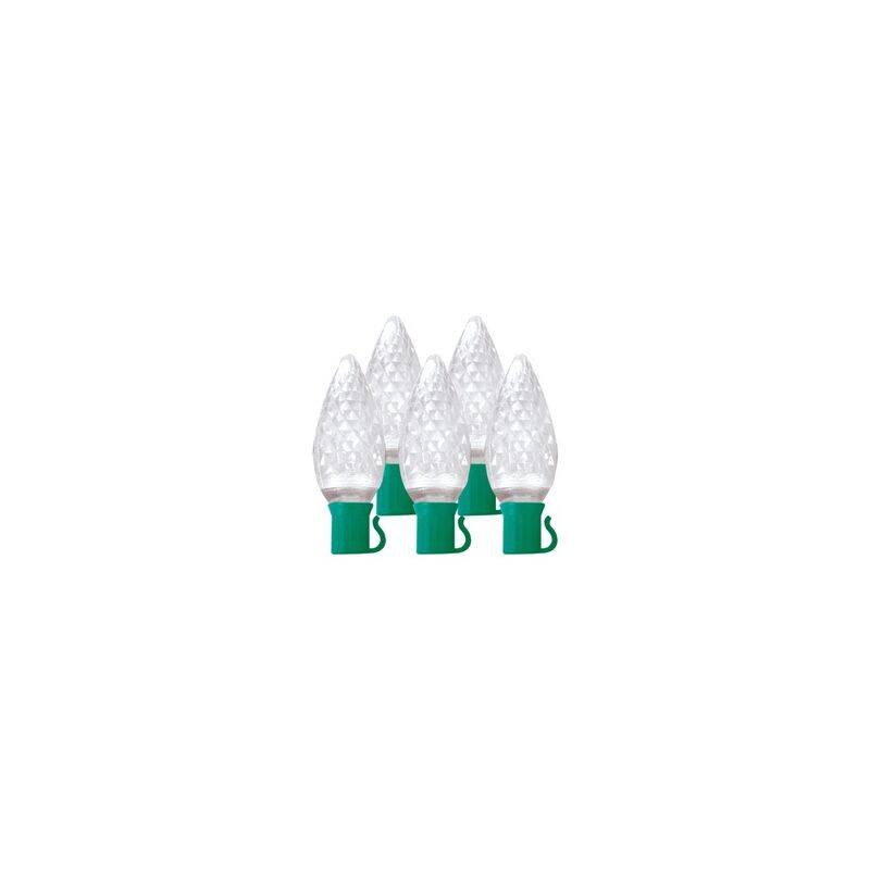LED White Spool ChristmasLights, 47.3 Foot Long
