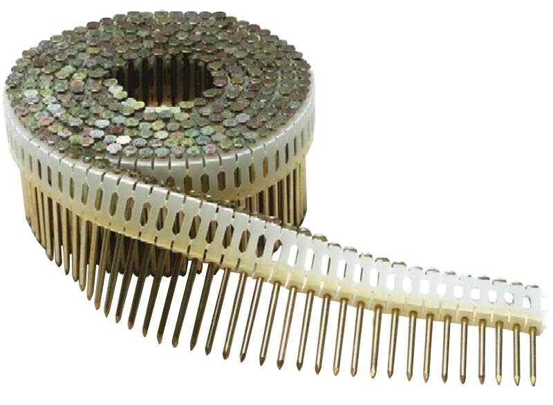 Paslode Electro Galvanized 0 Degree 300 Coil Siding Nail1-7/8-Inch X 0.091 9M