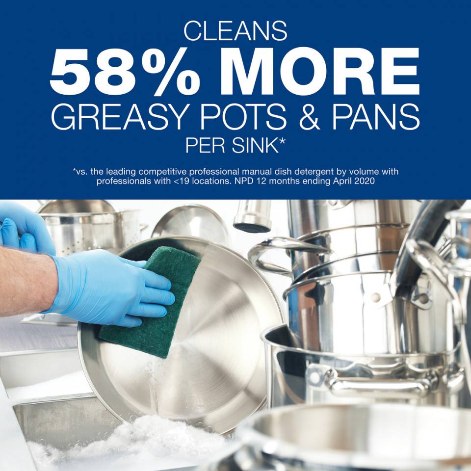 1-Gallon, Professional Manual Pot and Pan Detergent