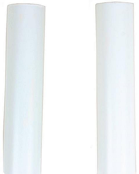 White Standard Base Socket Cover For 25w Bulb Max 1-3/16 In Id X4 In L
