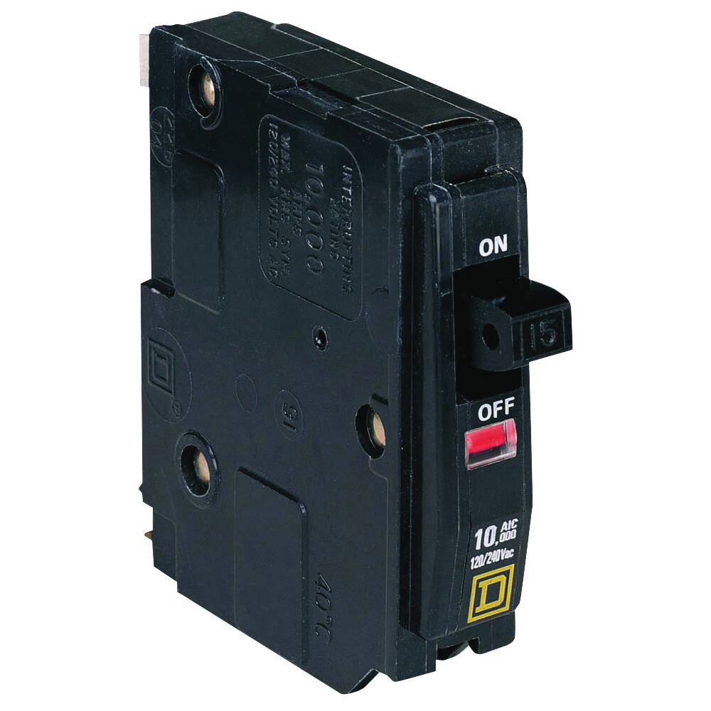 120/240 Vac 48 Vdc Fixed Trip Plug-In Mounting Miniature Circuit Breaker