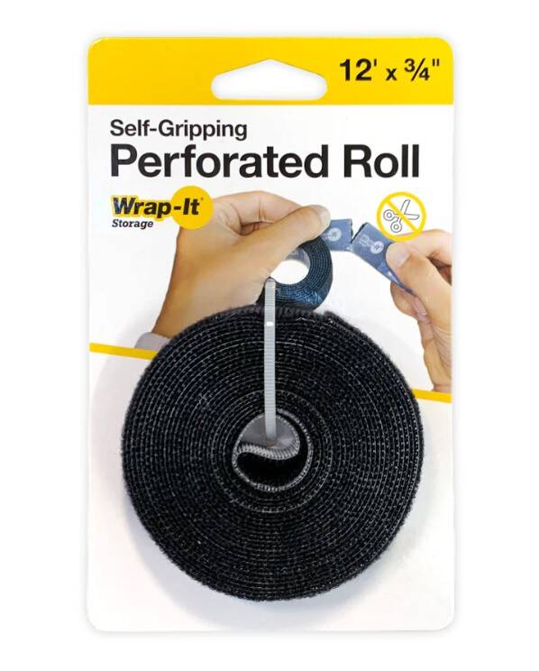 Wrap-It Storage Perforated Roll 12-Foot X .75-Inch 1 Wrap-It Storage Perforated Roll 12-Foot X .75-Inch