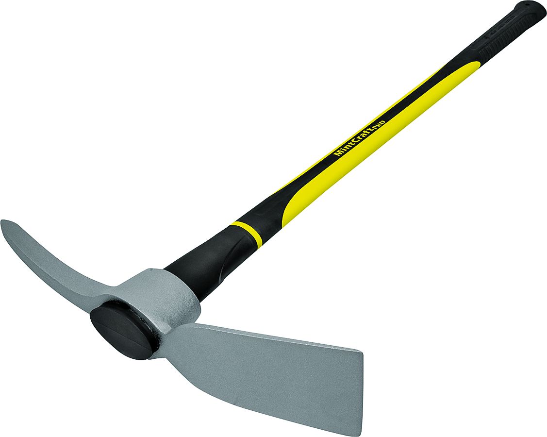 5-Pound Double Point Pick Mattocks With Fiberglass Handle