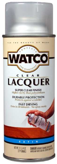 11-1/4-Ounce Satin Clear Lacquer Spray