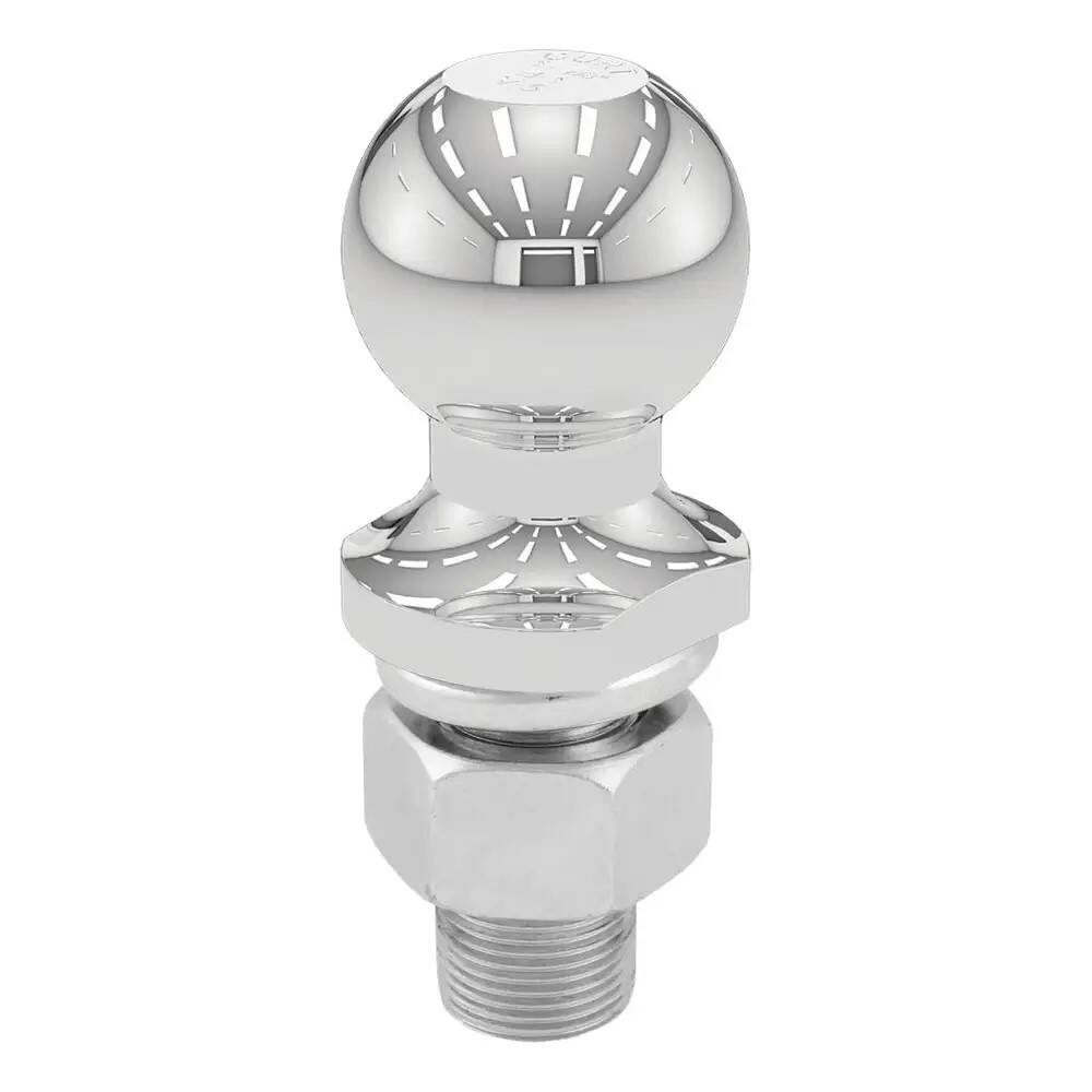 1-7/8 x 1 x 2-1/8 Chrome Trailer Ball 1 1-7/8 x 1 x 2-1/8 Chrome Trailer Ball