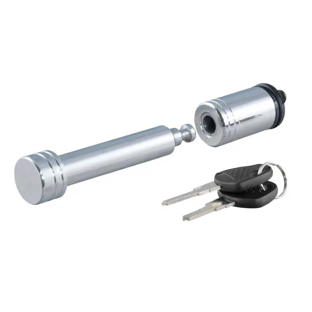 16-Inch Stainless Steel Dual Grill Burner 4 5/8-Inch Diameter Shackle Carbon Steel Chrome Receiver Lock