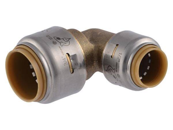 3/4-Inch X 1/2-Inch Max Brass Push Reducing Elbow 1 3/4-Inch X 1/2-Inch Max Brass Push Reducing Elbow