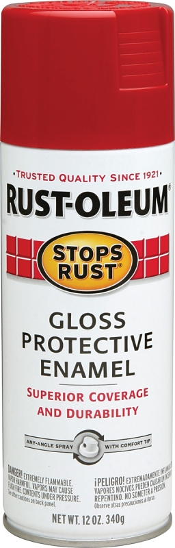 Stop Rust® 12-Ounce Carnival Red G;oss Protective Enamel Spray 4 Stop Rust® 12-Ounce Carnival Red G;oss Protective Enamel Spray