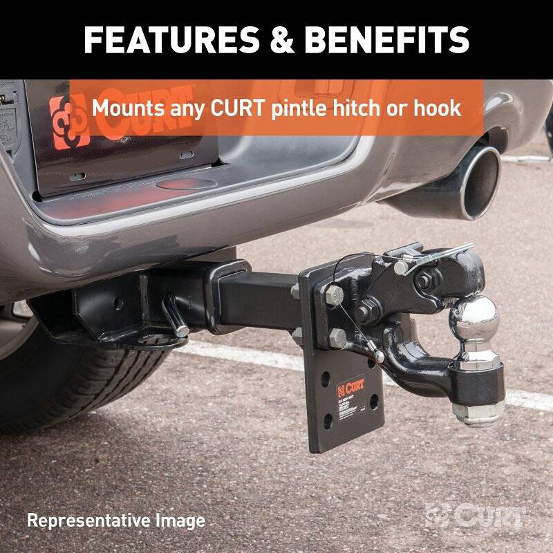 Adjustable Pintle Mount 2 Adjustable Pintle Mount
