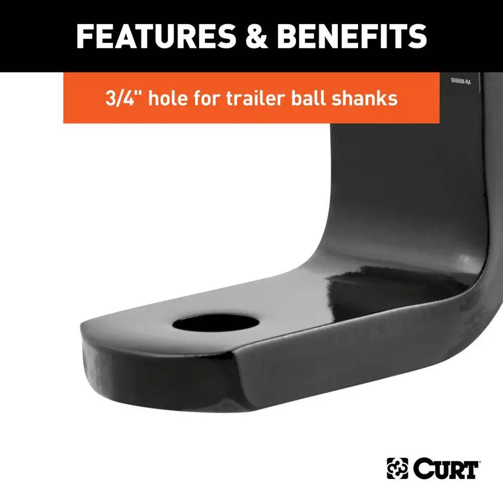 1-1/4-Inch Shank 7-1/4-Inch Length Class 2 Ball Mount With 3-1/4-Inch Drop 5 1-1/4-Inch Shank 7-1/4-Inch Length Class 2 Ball Mount With 3-1/4-Inch Drop