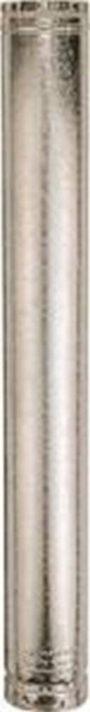 6-Inch X 3-Foot Double Wall Type B Round Gas Vent Pipe 1 6-Inch X 3-Foot Double Wall Type B Round Gas Vent Pipe