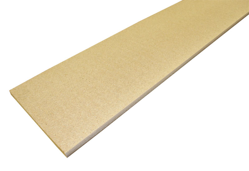3/4 x 12-Inch X 8-Foot Bullnose Particle Board Shelving