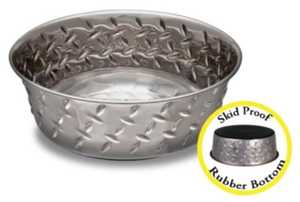 3-Quart Ruff N' Tuff Diamond Plated Bowl