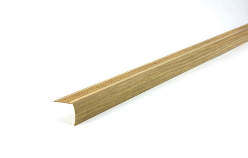 36 in Stair Edging MetalDecor&trade; Finish Oak D#01