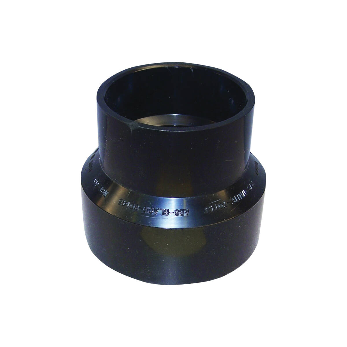 Hub DWV ABS Reducing Coupling, 3 2 Hub DWV ABS Reducing Coupling, 3\